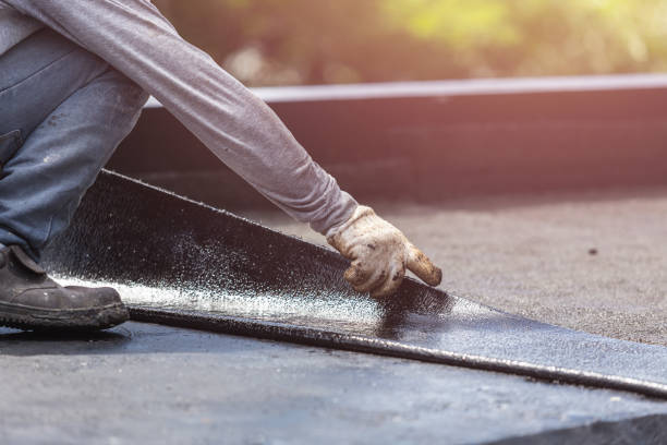 Professional Emergency Waterproofing technician working in Midland, PA